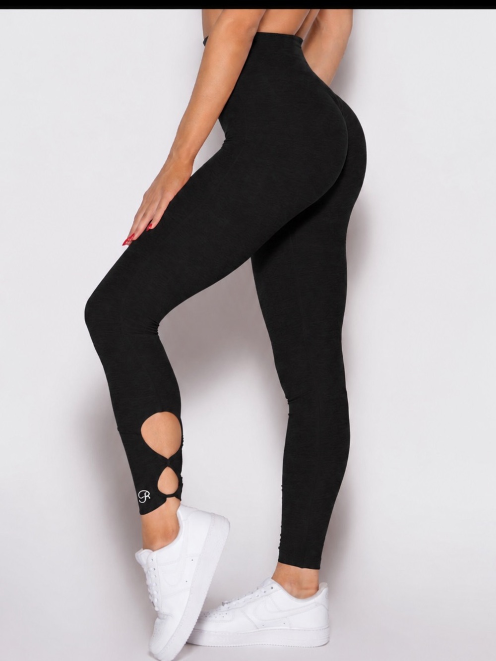 Bombshell Sportswear Form Fiex Leggings - Heathered Black - XS NWT